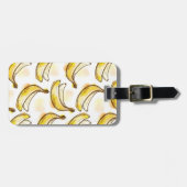Muster mit Banane Gepäckanhänger (Vorderseite horizontal)