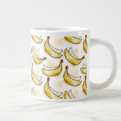 Muster mit Banane Jumbo-Tasse (Rechts)