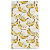 Muster mit Banane Kleine Geschenktüte (Rückseite)