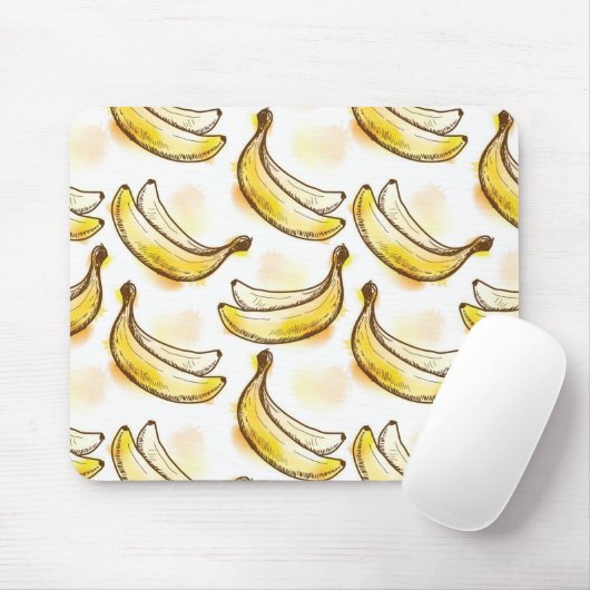 Muster mit Banane Mousepad (Mit Mouse)