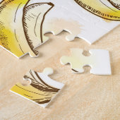 Muster mit Banane Puzzle (Seite)
