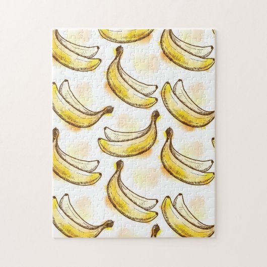 Muster mit Banane Puzzle (Vertikal)