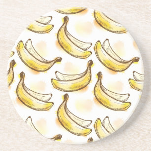 Muster mit Banane Untersetzer