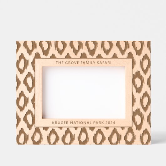 Muster mit benutzerdefiniertem Text Geätzte Rahmen (Vorderseite)