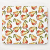 Muster mit Birne Mousepad (Vorne)