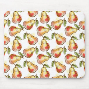 Muster mit Birne Mousepad