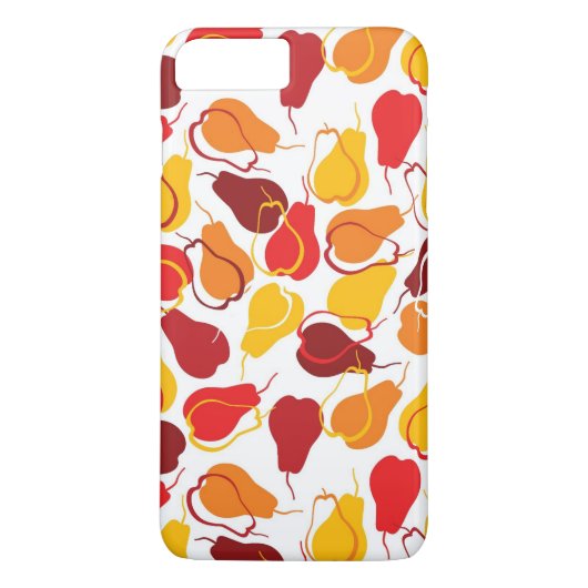 Muster mit Birnen Case-Mate iPhone Hülle (Rückseite)