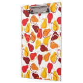 Muster mit Birnen Klemmbrett (Links)