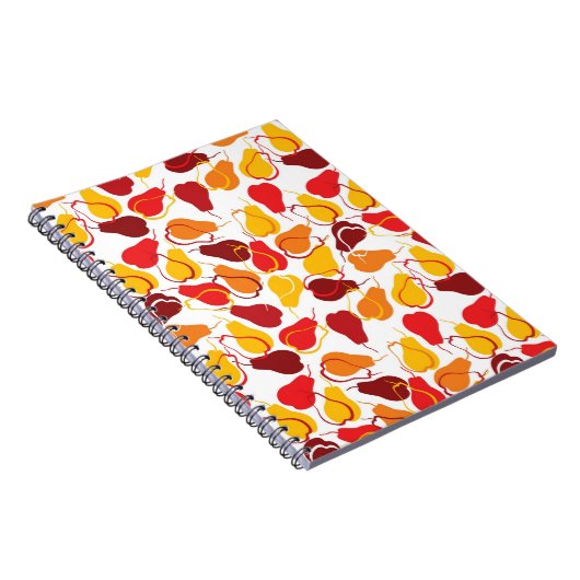 Muster mit Birnen Notizblock (Rechte Seite)