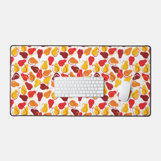 Muster mit Birnen Schreibtischunterlage (Tastatur & Maus)