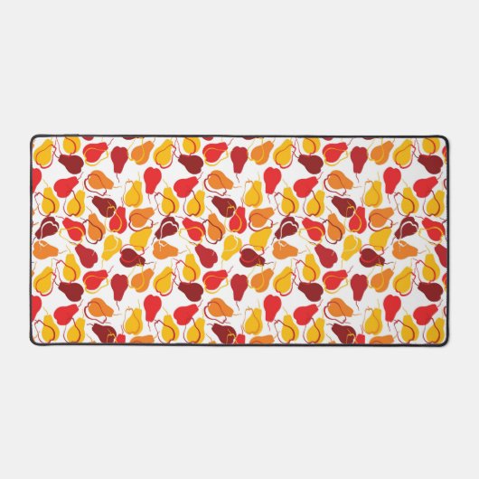 Muster mit Birnen Schreibtischunterlage (Vorderseite)