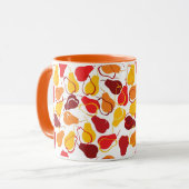Muster mit Birnen Tasse (Vorderseite Links)
