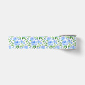 Muster mit blauen Blume Satinband (Vorderseite)