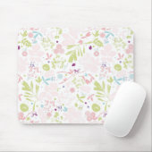 Muster mit Blumenmuster Mousepad (Mit Mouse)