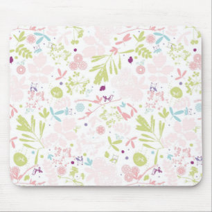 Muster mit Blumenmuster Mousepad