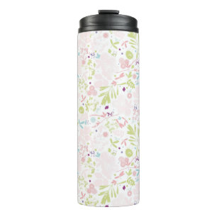Muster mit Blumenmuster Thermosbecher