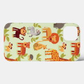 Muster mit Cartoon Case-Mate iPhone Hülle (Rückseite (Horizontal))