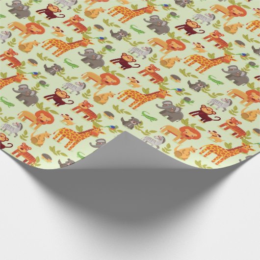 Muster mit Cartoon Geschenkpapier (Ecke)