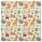 Muster mit Cartoon-Tieren Stoff (Muster)