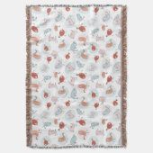 Muster mit Cartoonvögeln Decke (Vorderseite Vertikal)