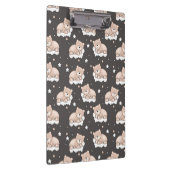 Muster mit dem kleinen Bärnschlafen Klemmbrett (Rechts)