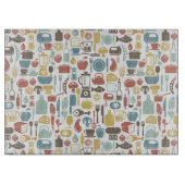 Muster mit dem Kochen der Ikonen Schneidebrett (Vorderseite)