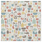 Muster mit dem Kochen der Ikonen Stoff (Muster)