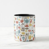 Muster mit dem Kochen der Ikonen Tasse (Zentrum)