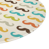 Muster mit dem Schnurrbart Schneidebrett (Ecke)