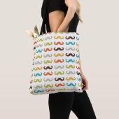 Muster mit dem Schnurrbart Tasche (Von Nahem)