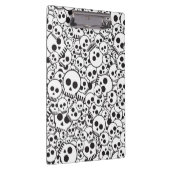 Muster mit den Schädeln Klemmbrett (Rechts)