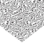 Muster mit den Schädeln Kurzer Tischläufer (Ecke)