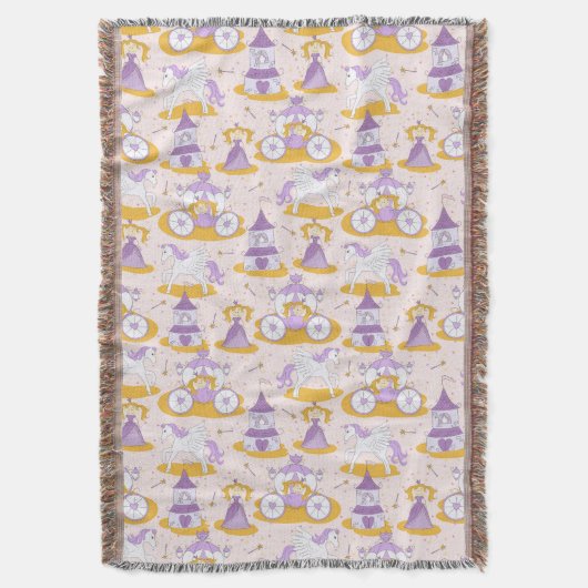 Muster mit einer Prinzessin Decke (Vorderseite Vertikal)