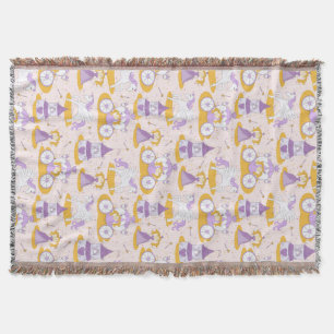 Muster mit einer Prinzessin Decke