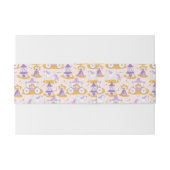 Muster mit einer Prinzessin Einladungsbanderole (Rückseitenbeispiel)