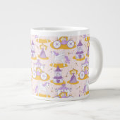Muster mit einer Prinzessin Jumbo-Tasse (Vorderseite Rechts)