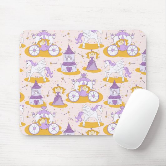 Muster mit einer Prinzessin Mousepad (Mit Mouse)