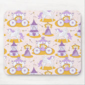 Muster mit einer Prinzessin Mousepad (Vorne)