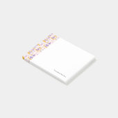 Muster mit einer Prinzessin Post-it Klebezettel (angewinkelt)