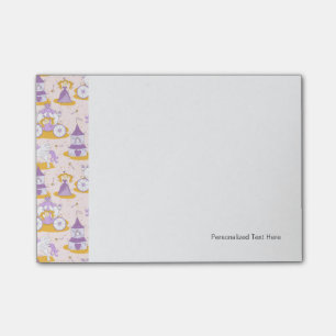 Muster mit einer Prinzessin Post-it Klebezettel