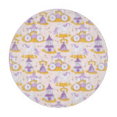 Muster mit einer Prinzessin Schneidebrett (Vorderseite)