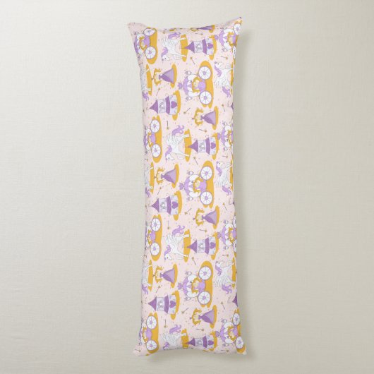 Muster mit einer Prinzessin Seitenschläferkissen (Rückseite (Vertikal))