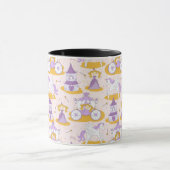 Muster mit einer Prinzessin Tasse (Zentrum)