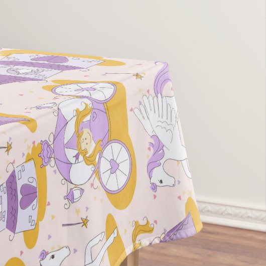 Muster mit einer Prinzessin Tischdecke (Beispiel)
