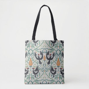Muster mit Elfenbeinspecht Tasche