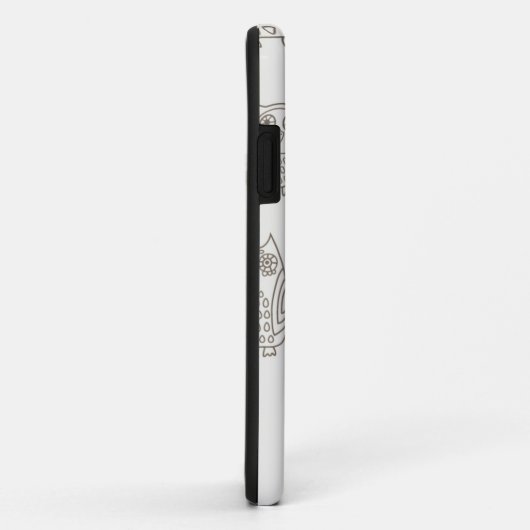 Muster mit Eulen Case-Mate iPhone Hülle (Hinten/Rechts)