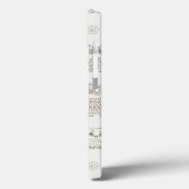 Muster mit Eulen Case-Mate iPhone Hülle (Rückseite / Links)