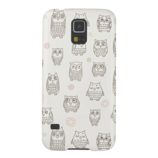 Muster mit Eulen Case-Mate Samsung Galaxy Hülle (Rückseite)