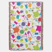 Muster mit farbigem Küchen-Material Decke (Vorderseite Vertikal)