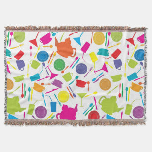 Muster mit farbigem Küchen-Material Decke